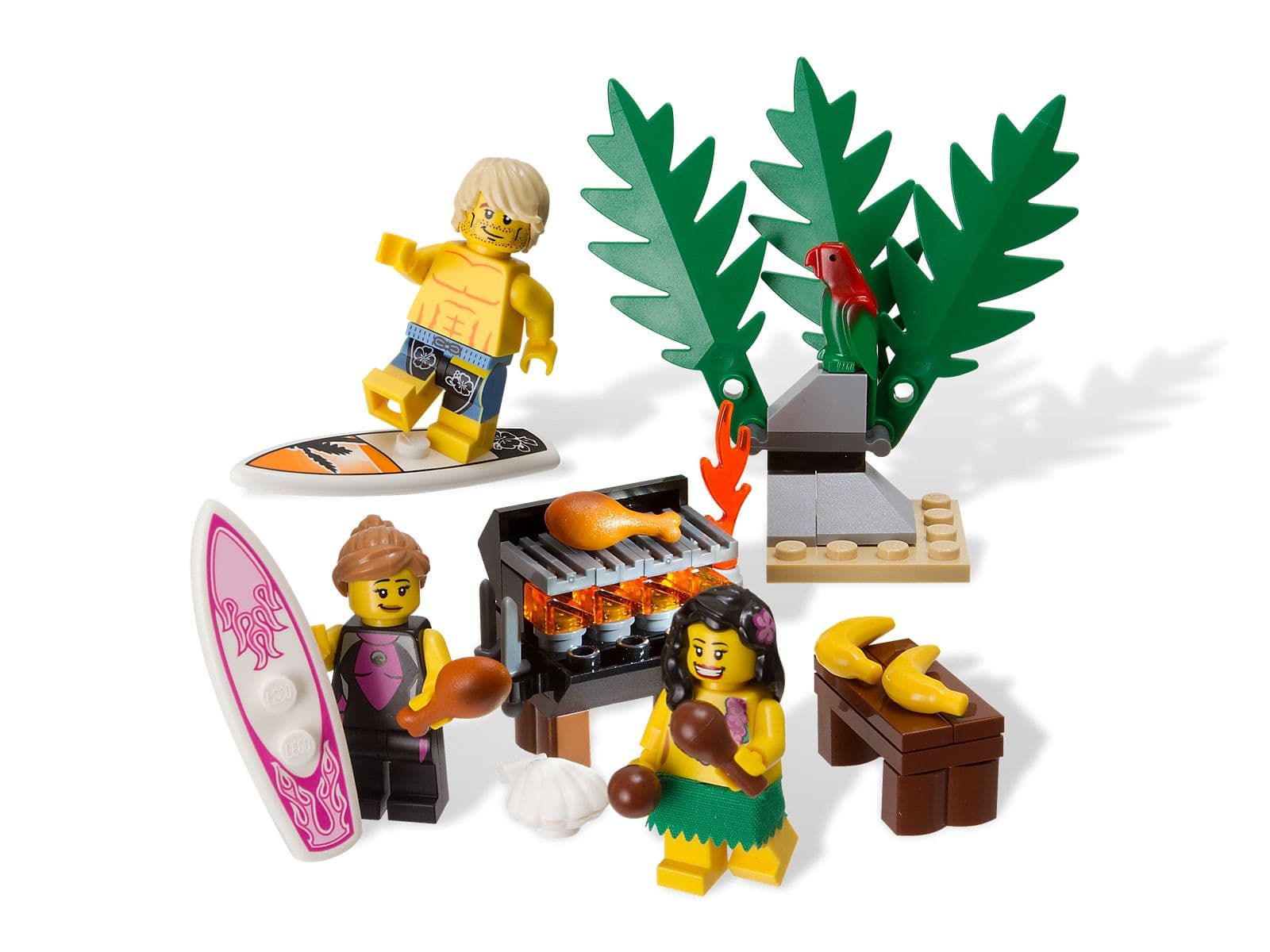 Minifigure Beach Accessory Pack collectible