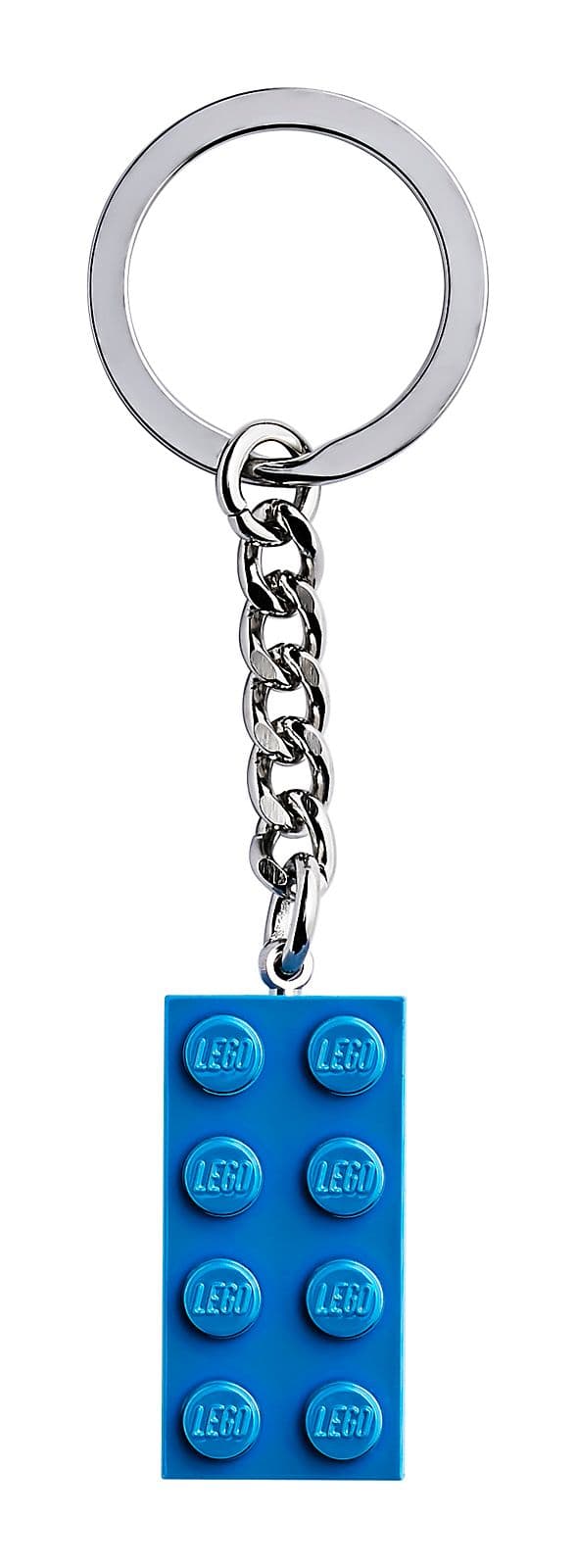 Bright Light Blue Brick Key Chain collectible