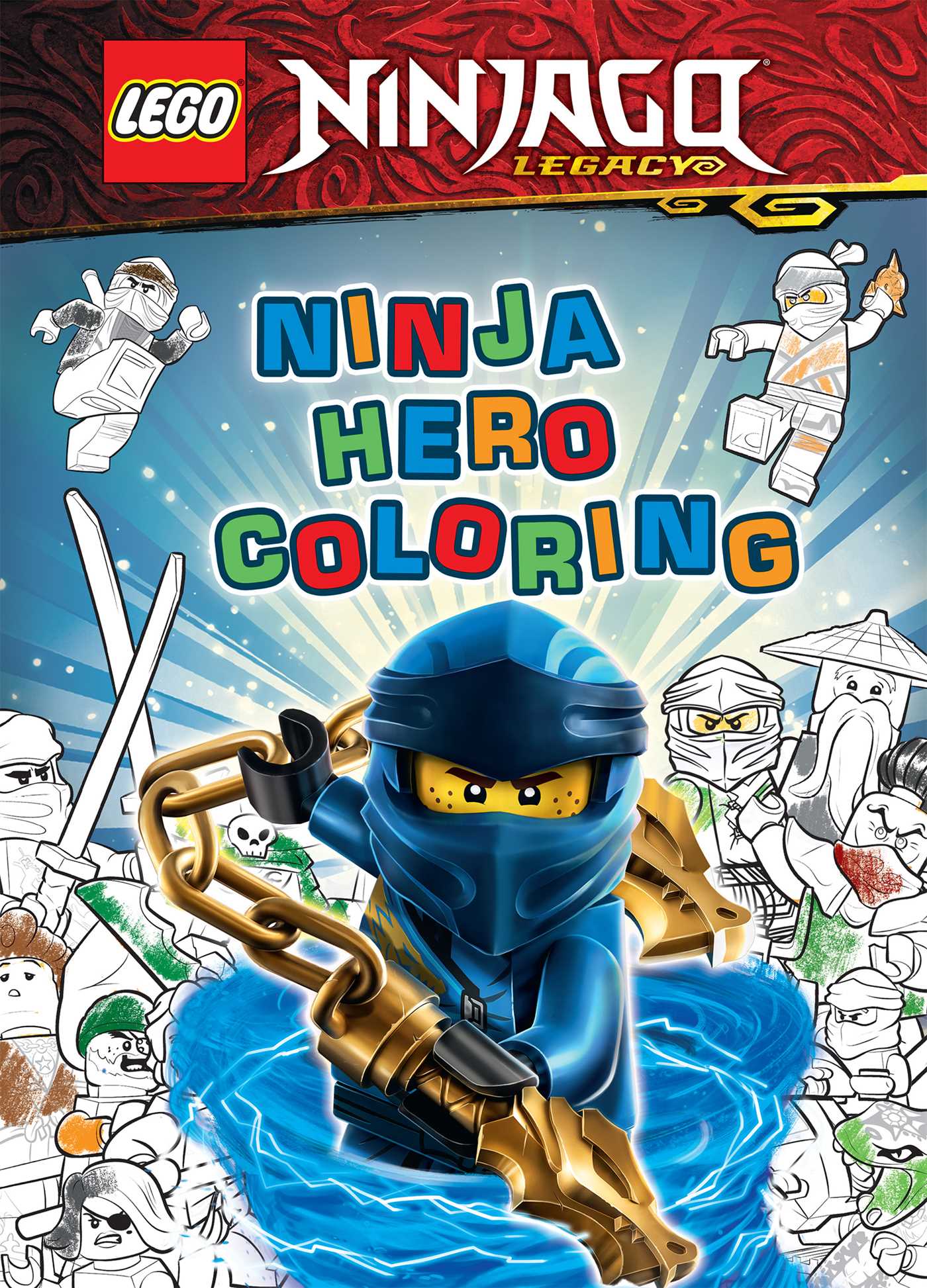 Ninjago Legacy: Ninja Hero Coloring collectible