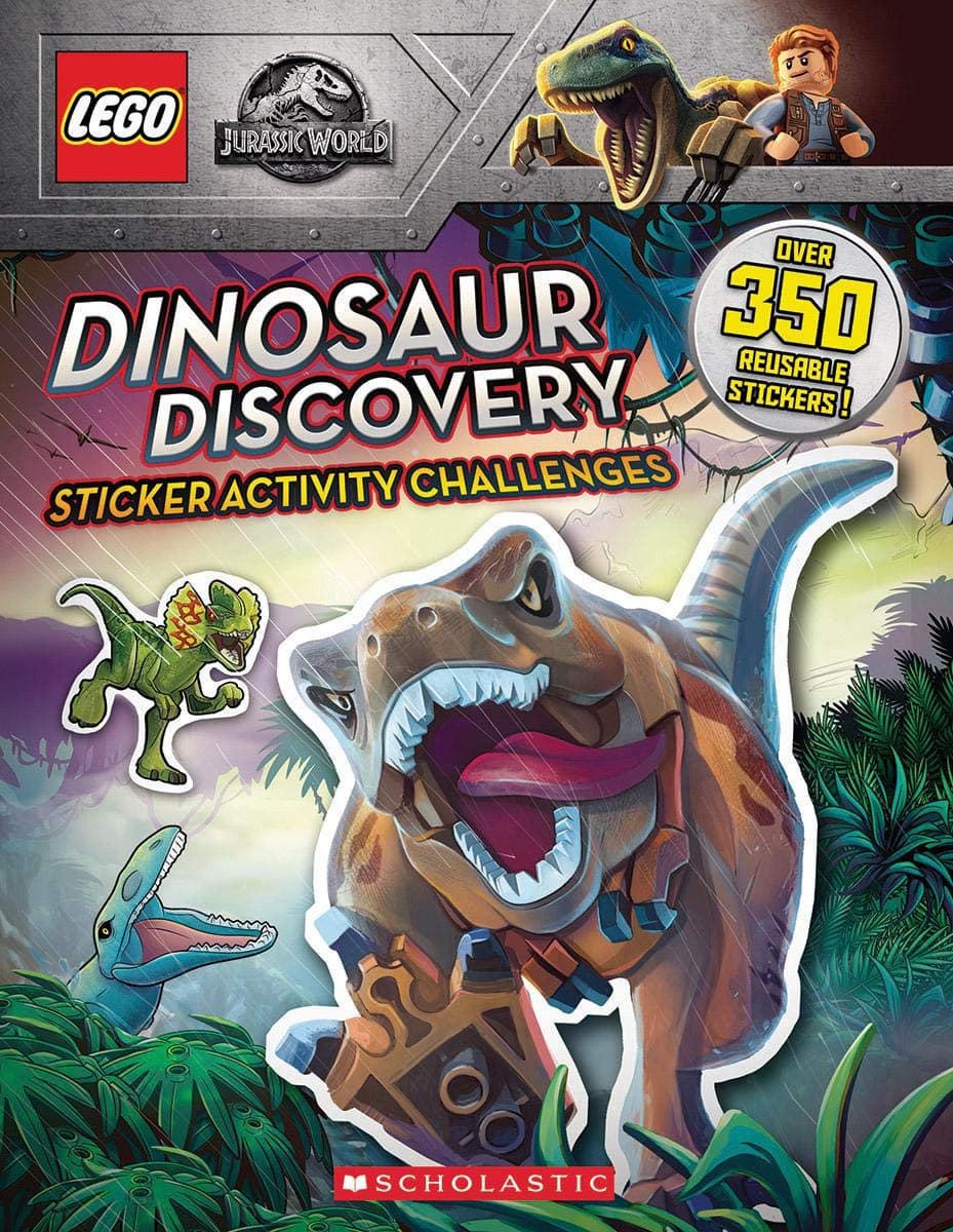 Jurassic World: Dinosaur Discovery - Sticker Activity Challenges collectible