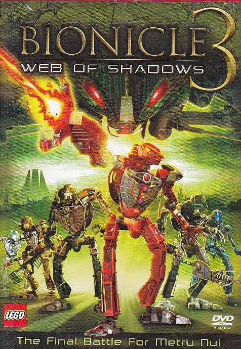 Bionicle 3: Web of Shadows (DVD) collectible