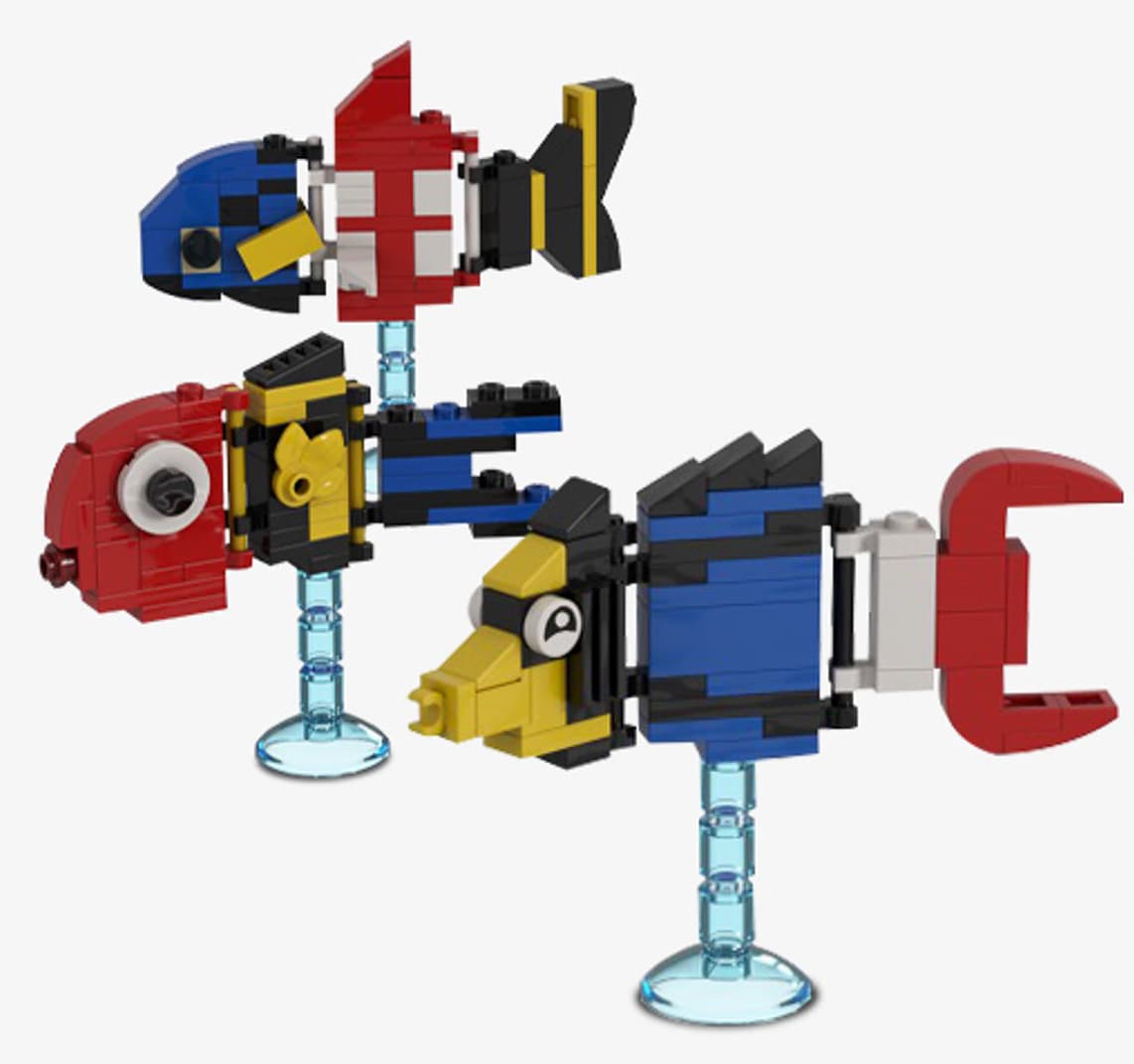 Brick-quarium collectible