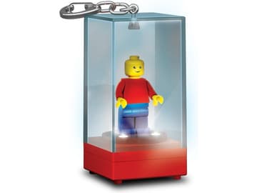 Key Chain Light Display Case - Red collectible