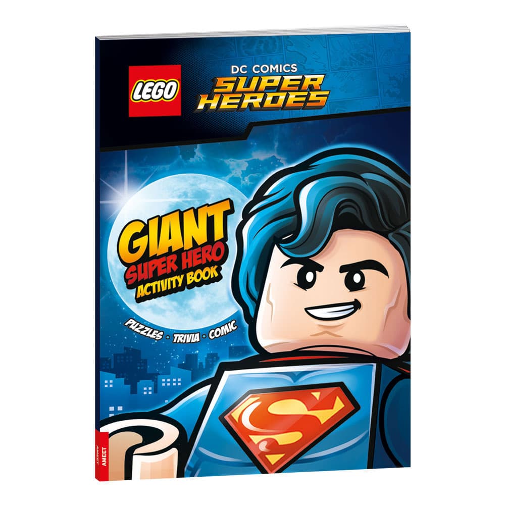DC Comics Super Heroes: Giant Super Hero Activity Book collectible