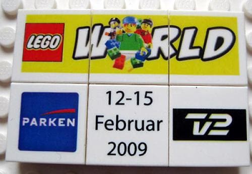LEGO World Denmark Puzzle Promo collectible