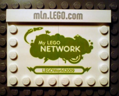 My LEGO Network Promo collectible