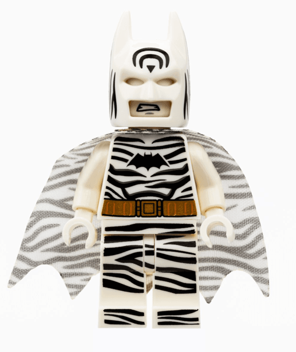 Zebra Batman collectible