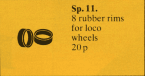 Locomotive Traction Tires collectible
