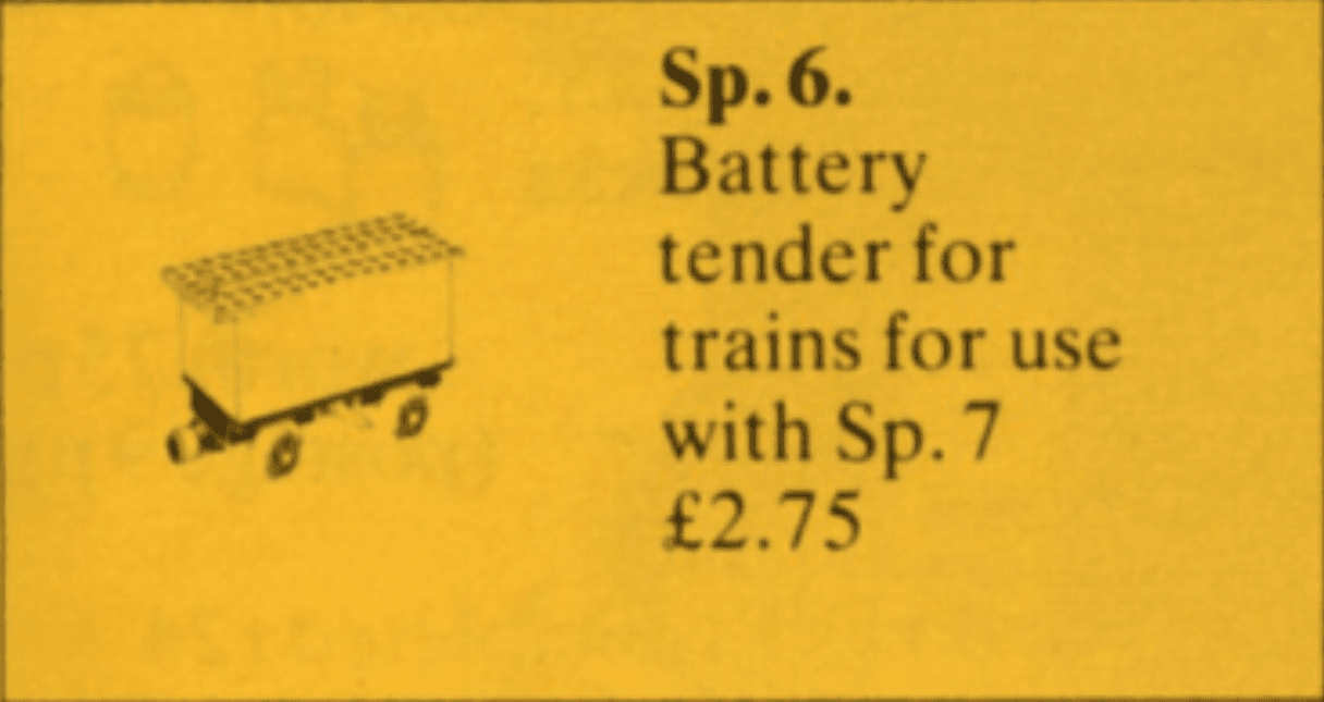 4.5V Battery Train Wagon collectible