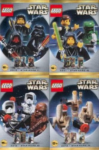 Star Wars Minifig Packs 4-Pack collectible