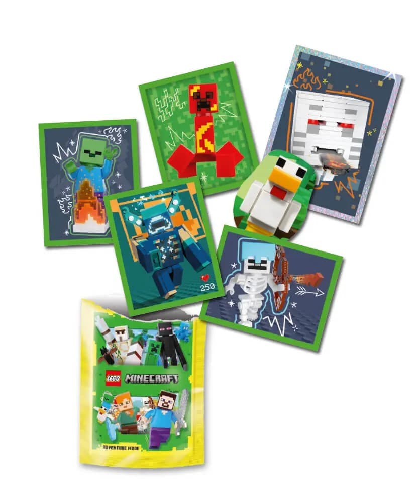 Minecraft Sticker Collection: Adventure Mode collectible